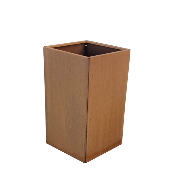 Urban Column 700 – Tall Corten Steel Planter