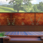 Flax 1 - Kiwi Bush Collection of Balustrades ( 1735 x 1100 mm )