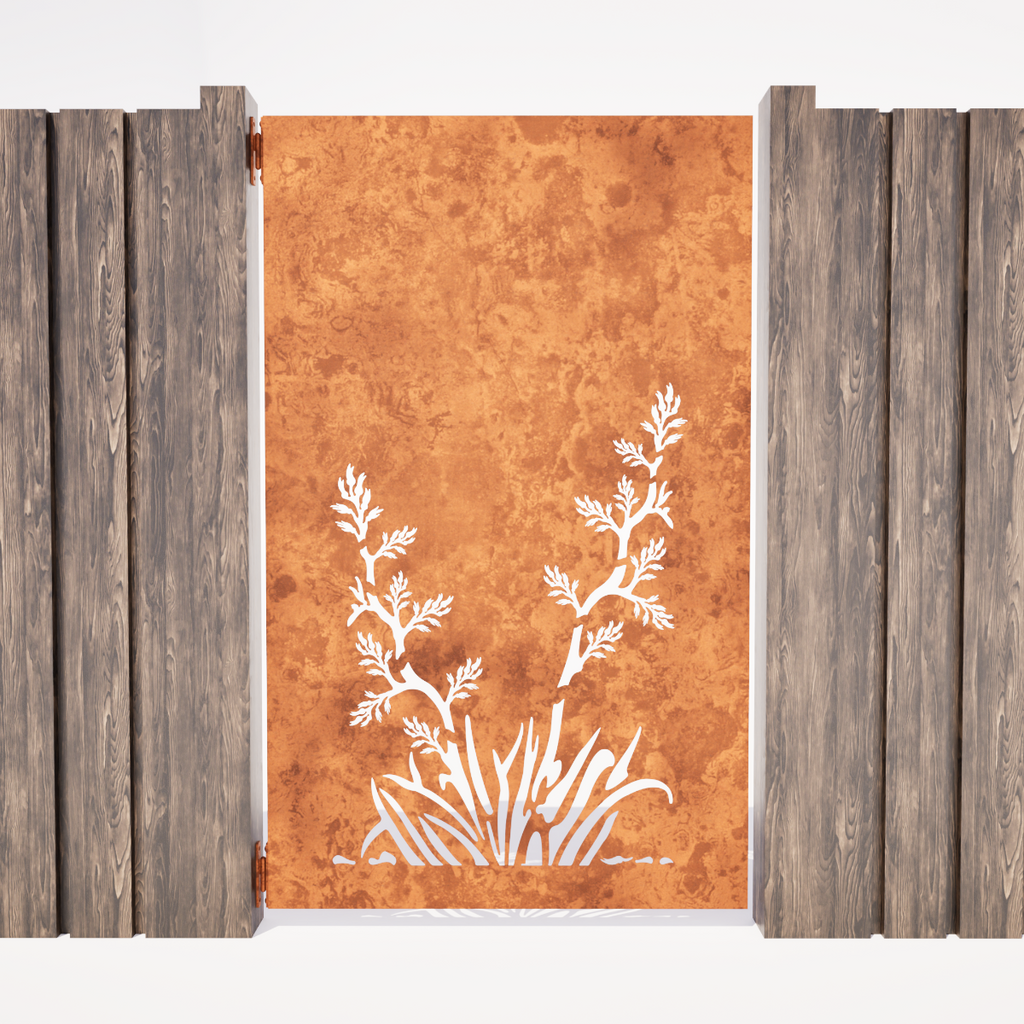 Flaxpod - Garden Gate | Corten or Aluminium NZ