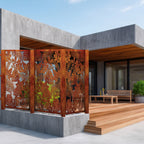 Garden Backdrop Metal panel  - Flora MII