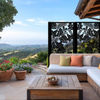 Garden Backdrop Metal panel  - Flora MII