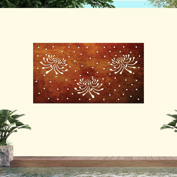 Flower Polka - Decorative Panel