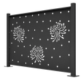 Flower Polka Balustrade Design