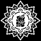 Ganesha Mandala - The God of Beginnings Metal Art