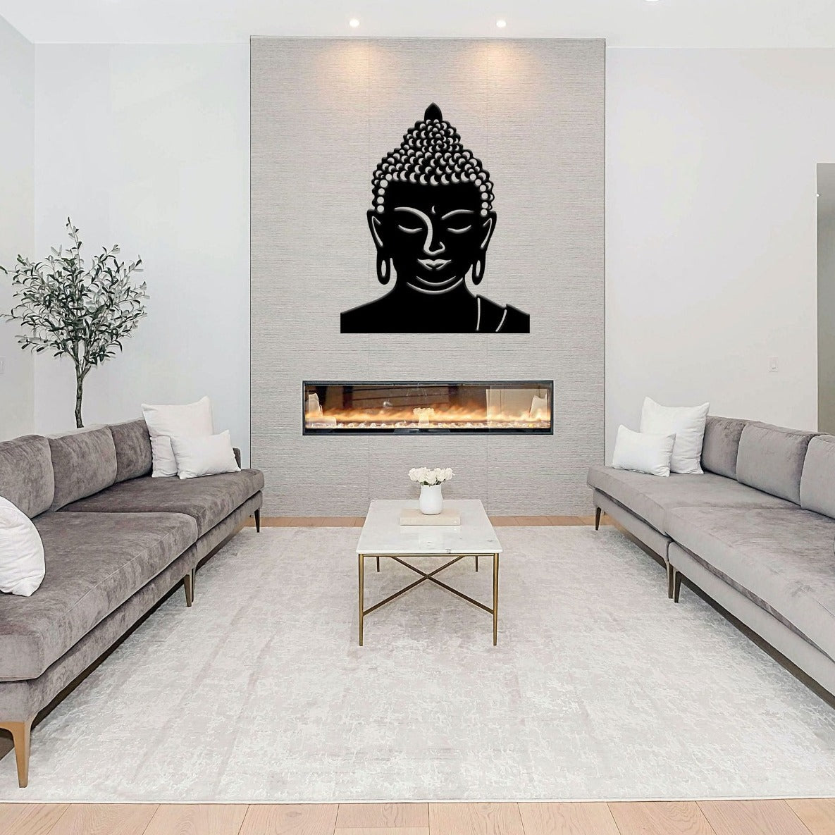 GAUTAM BUDDHA- Discover Inner Peace Metal Art