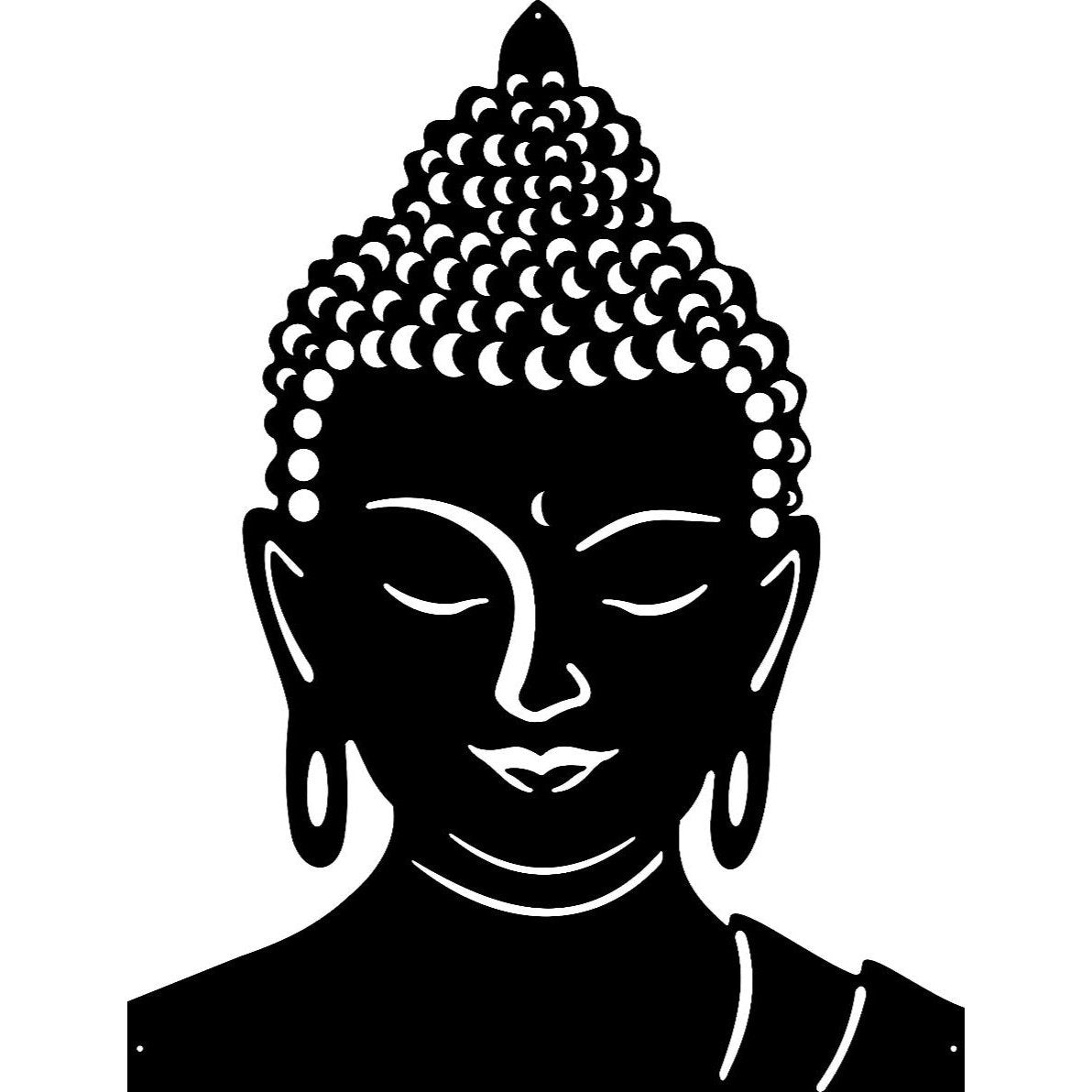 GAUTAM BUDDHA- Discover Inner Peace Metal Art