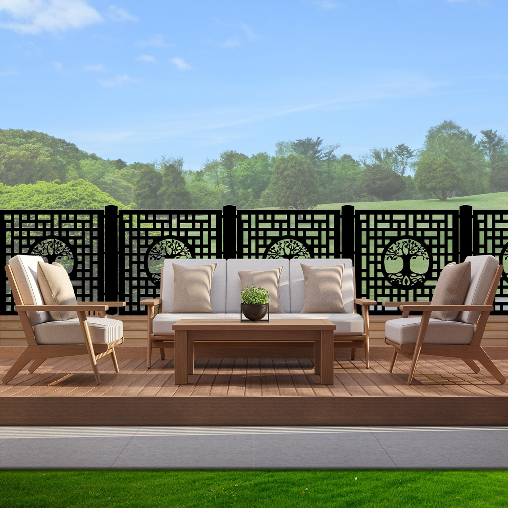 Metal Balustrade -  Tree Of Life