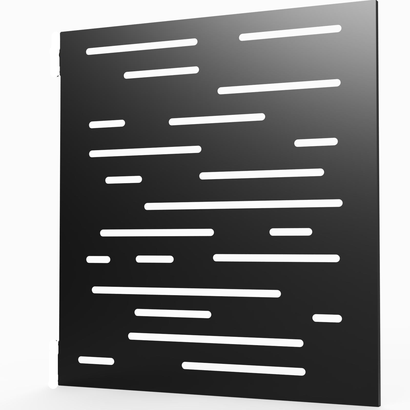 Garden Privacy Gate  - Horizontal Lines