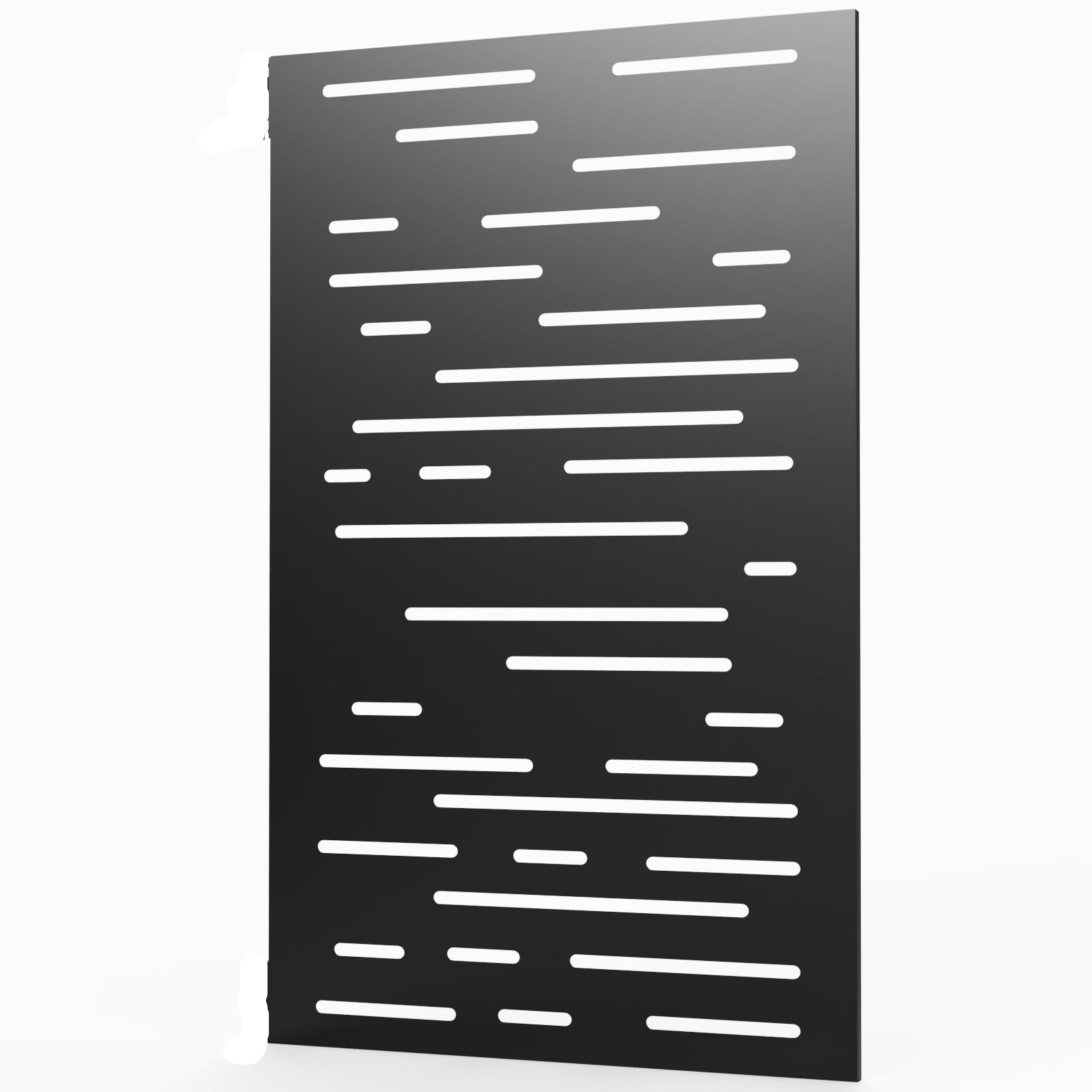 Garden Privacy Gate  - Horizontal Lines