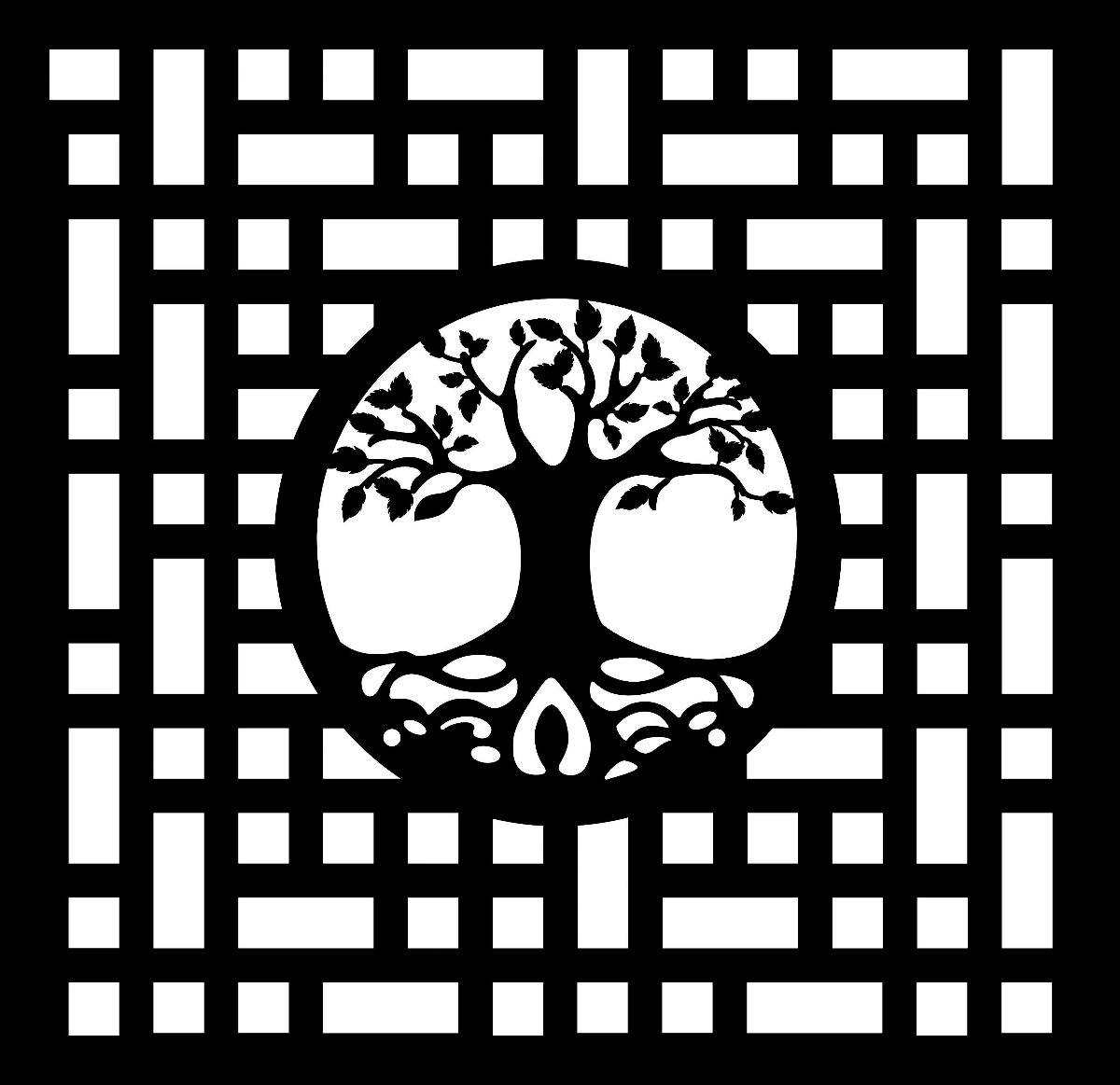 Metal Balustrade -  Tree Of Life