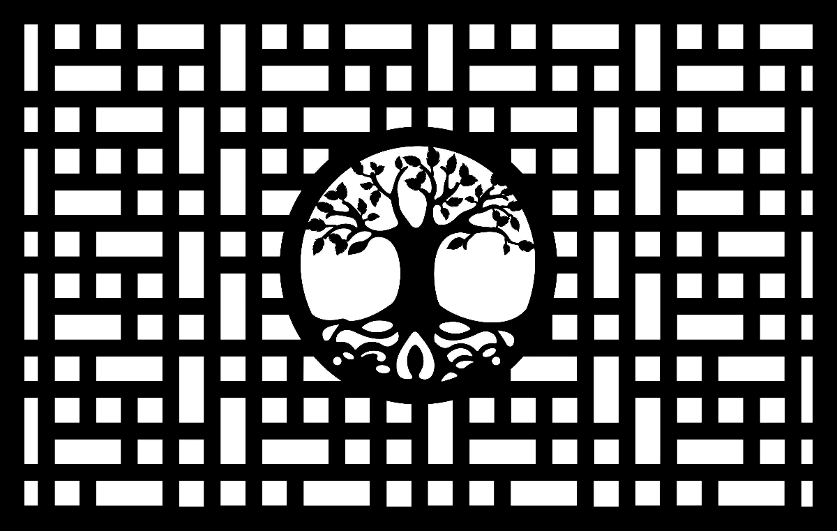 Metal Balustrade -  Tree Of Life