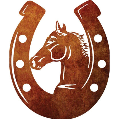 Horseshoe - Stable's Charm Metal Art