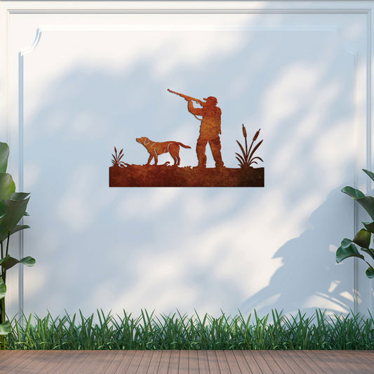 Hunting-Garden Metal Art