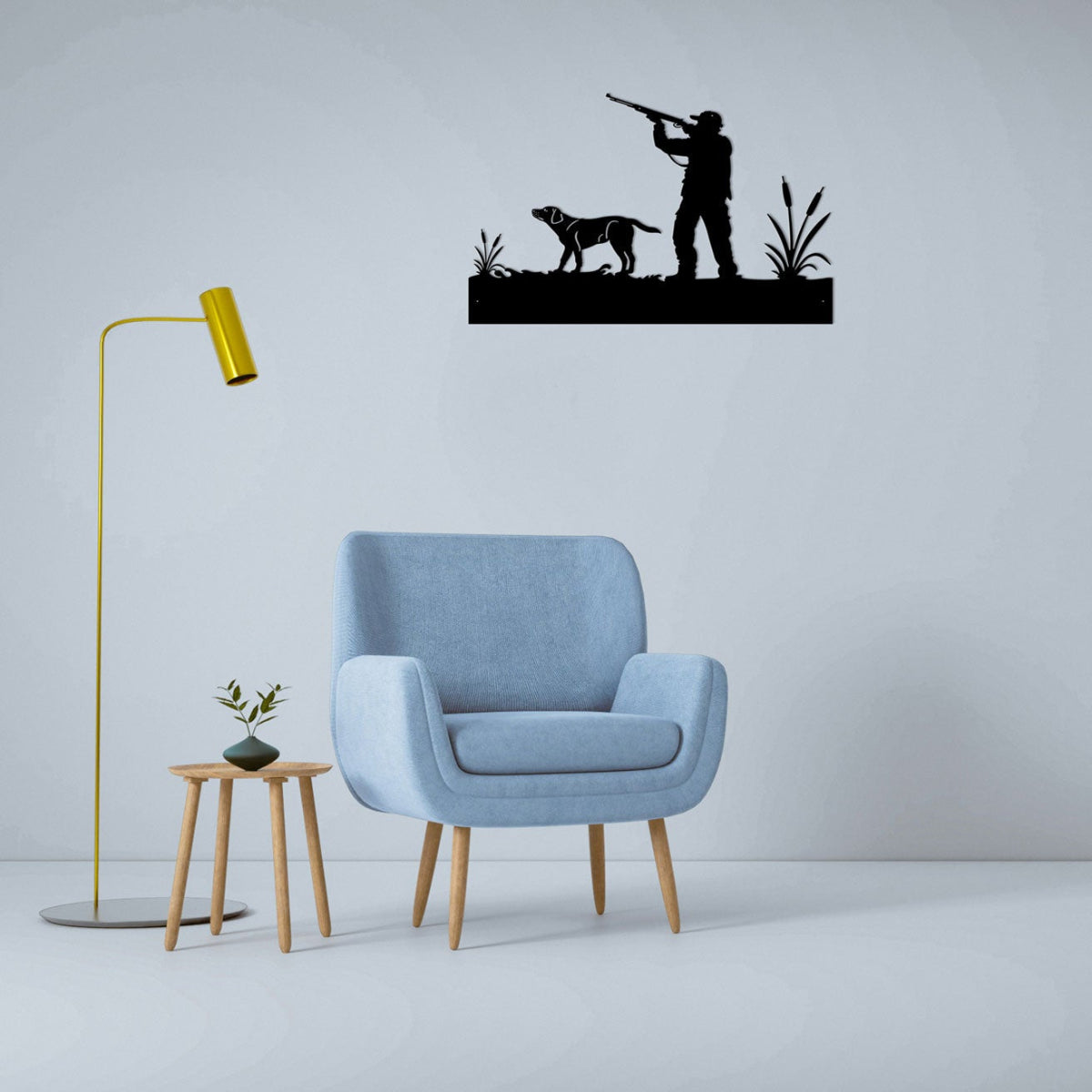Hunting- Wall & Garden Metal Art