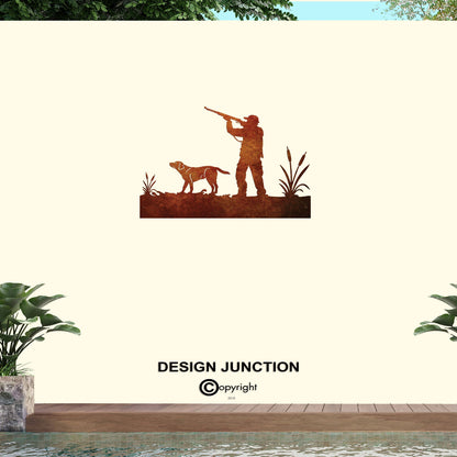 Hunting-Garden Metal Art