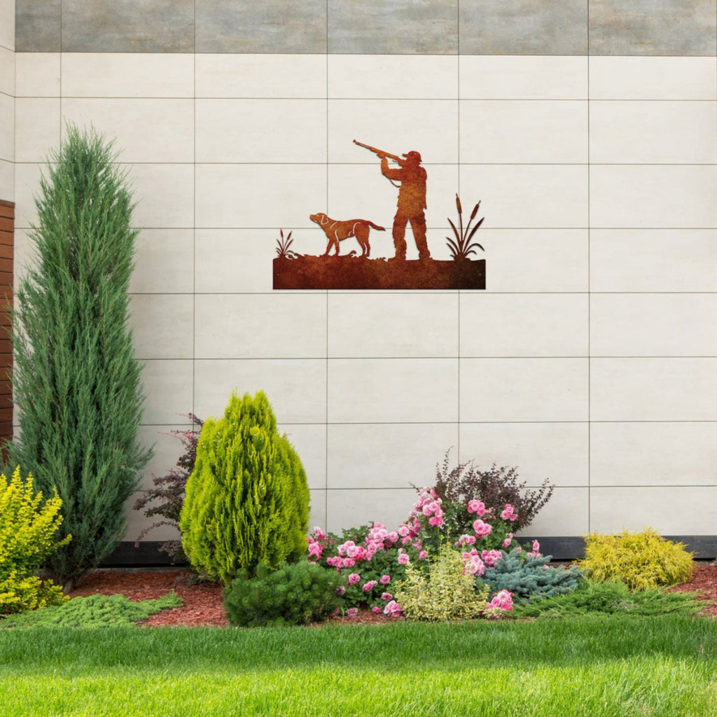 Hunting- Wall & Garden Metal Art