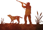 Hunting- Wall & Garden Metal Art