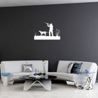 Hunting- Wall & Garden Metal Art