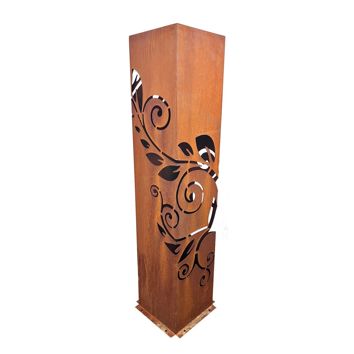 CortenAura Corten Steel Garden Sculpture - The Fern