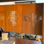 Laser Cut Privacy Screen & Fence Panel  - Harmony