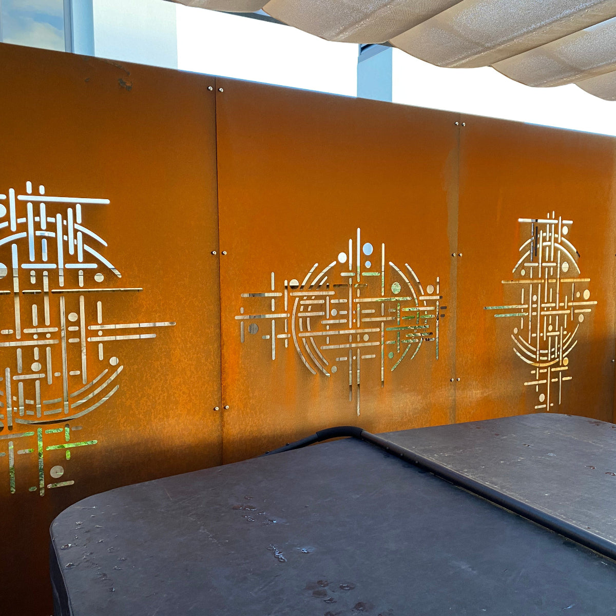 Laser Cut Privacy Screen & Fence Panel  - Harmony