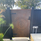 Garden Privacy Doors & Pedestrian Gate  - Mandala