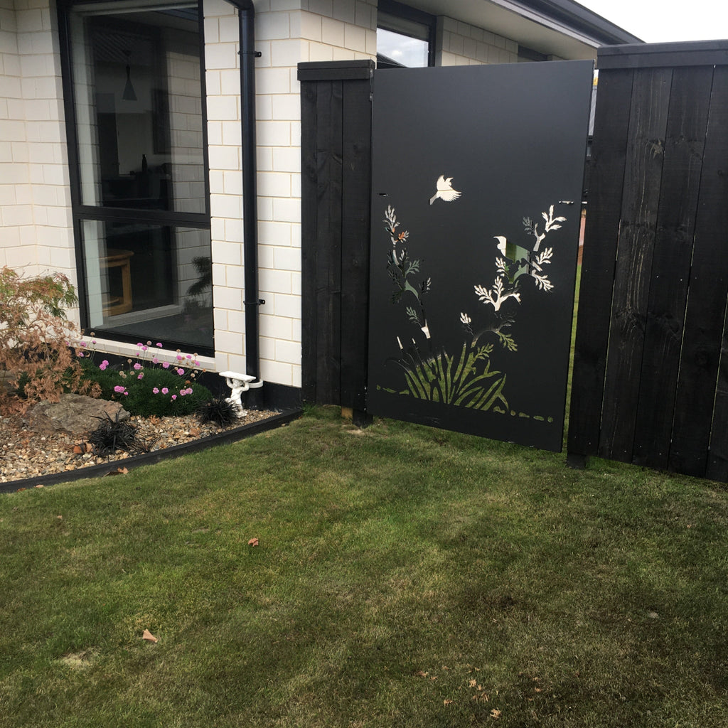 Flaxpod - Garden Gate | Corten or Aluminium NZ