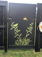 Flaxpod - Garden Gate | Corten or Aluminium NZ