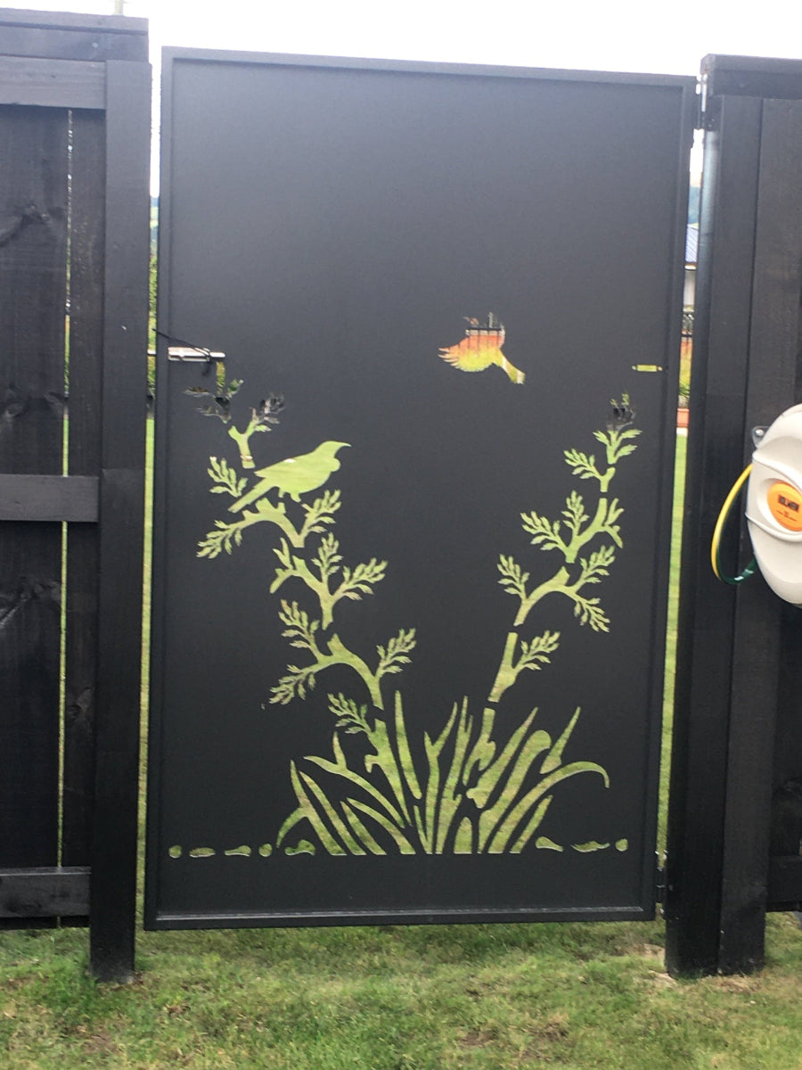 Flaxpod - Garden Gate | Corten or Aluminium NZ