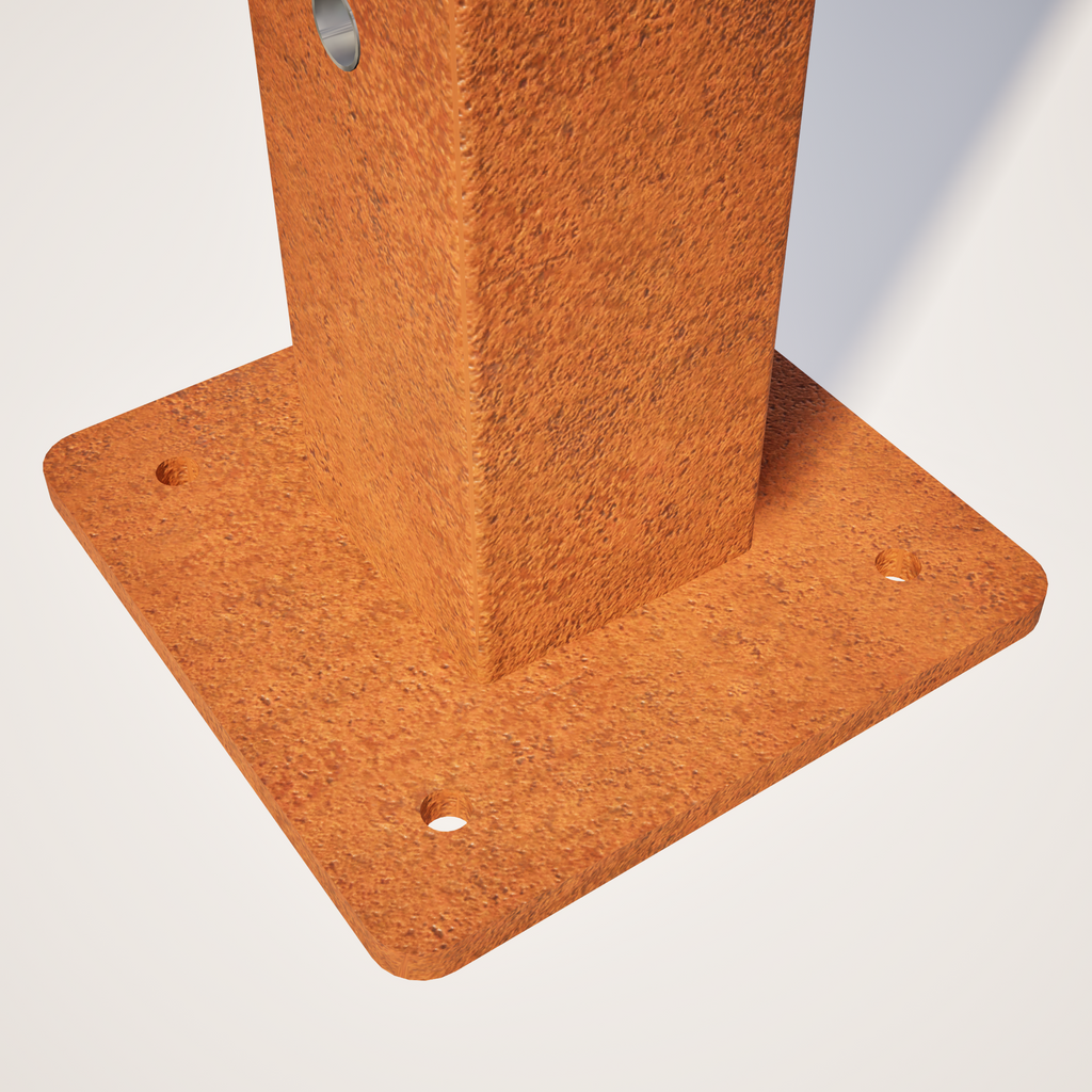 Flange Mounted Balustrade Post - Deck & Patio