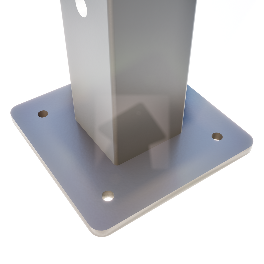 Flange Mounted Balustrade Post - Deck & Patio