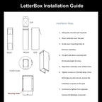 "SONI - Maple" Tower Type Free Standing Letterbox