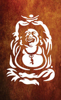Laughing Buddha - Laser Cut Fence Panel