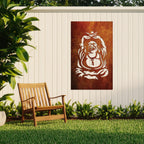 Laughing Buddha - Laser Cut Fence Panel