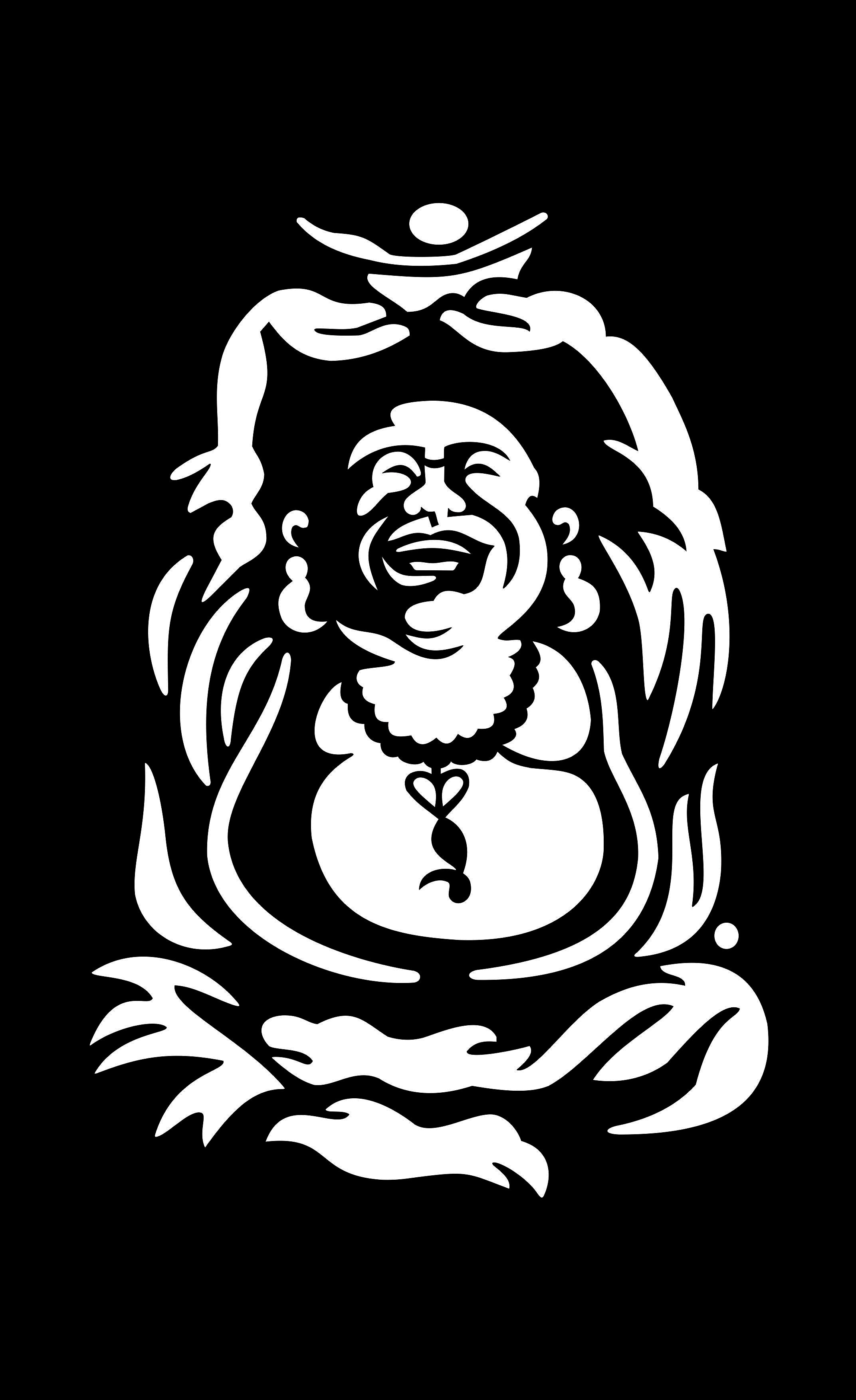 Laughing Buddha - Laser Cut Fence Panel