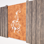 Garden Gates & Pathway Side Door  - Fern