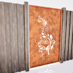Garden Gates & Pathway Side Door  - Fern