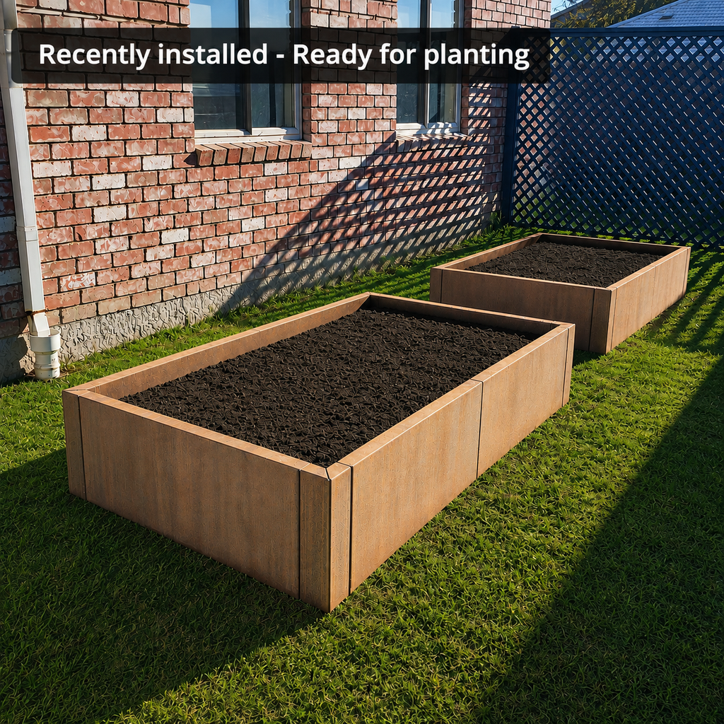 Legacy Heavy-Duty Corten Steel Vegetable Gardens