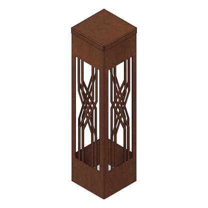 Modern Mini Pathway Bollards - Matrix
