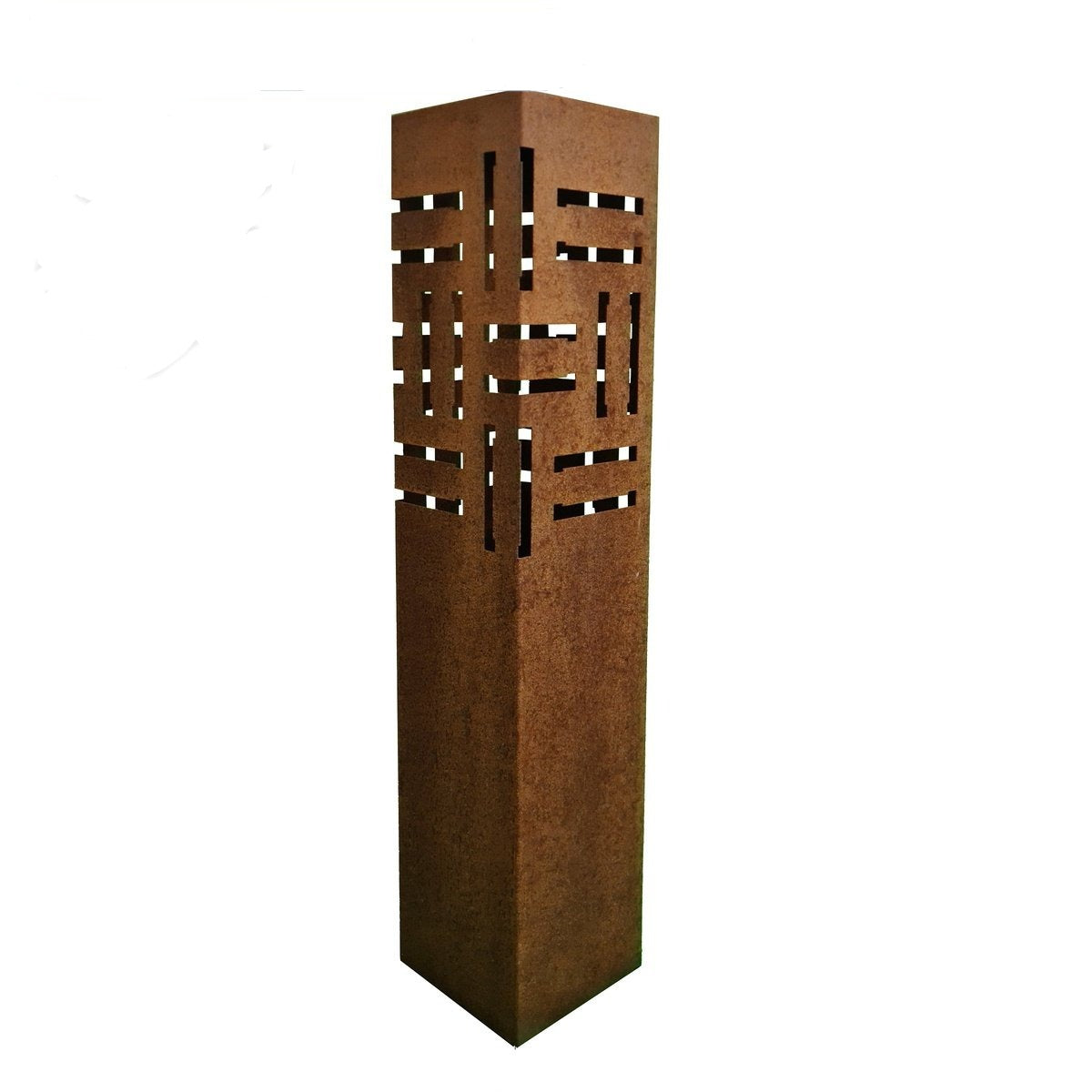 CortenAura Corten Steel Sculpture - The Lines
