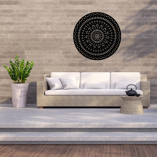 Mandala Tri-Vima - Laser Cut Wall Feature