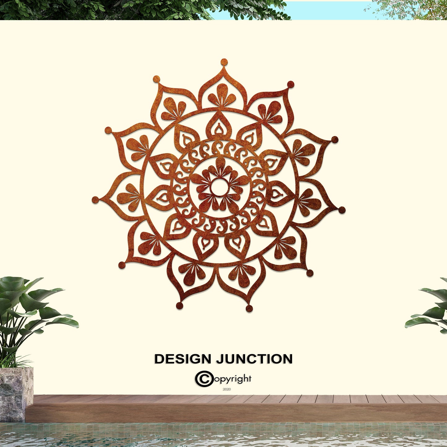Mandala 5 - Laser Cut Wall Feature