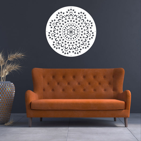 Metal Wall Art - Mandala Lupt