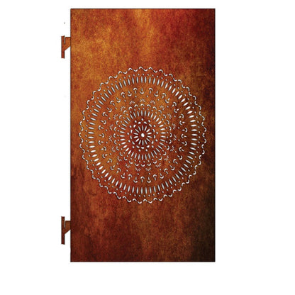 Garden Privacy Doors & Pathway Gate  - Mandala