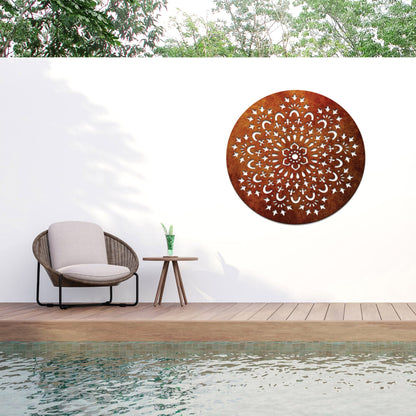 Mandala Lupt - Laser Cut Wall Feature