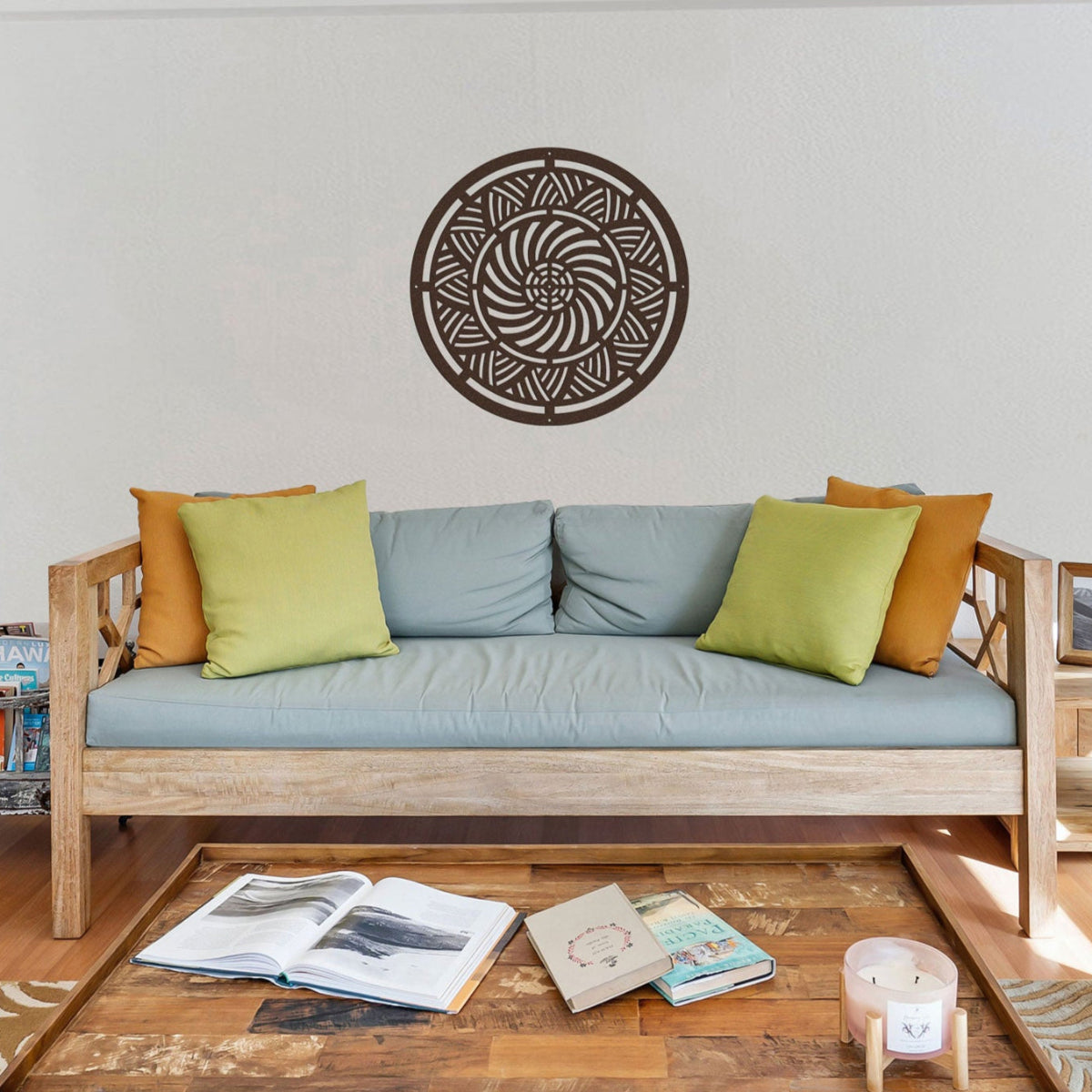 Mandala Rhythm-of-Lines-Burnished-Copper