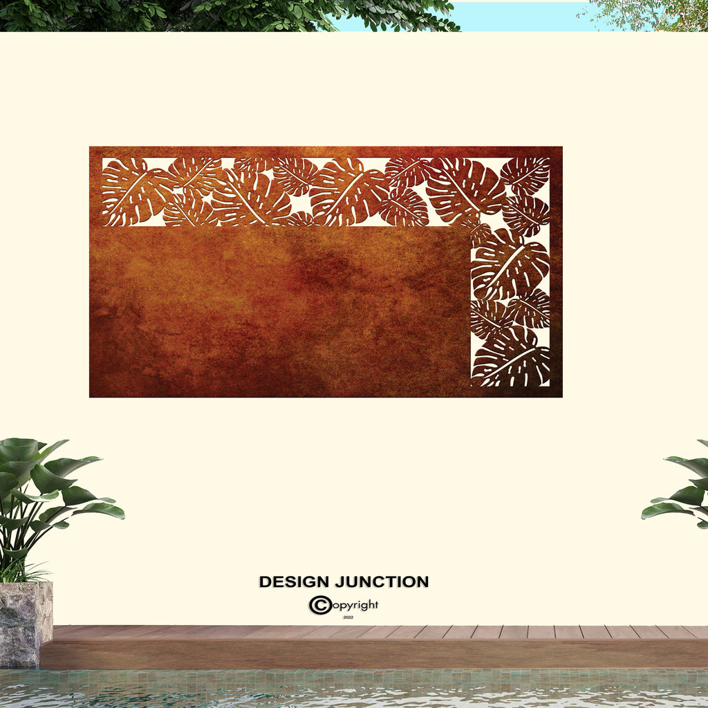 Balustrade Panel - Monstera