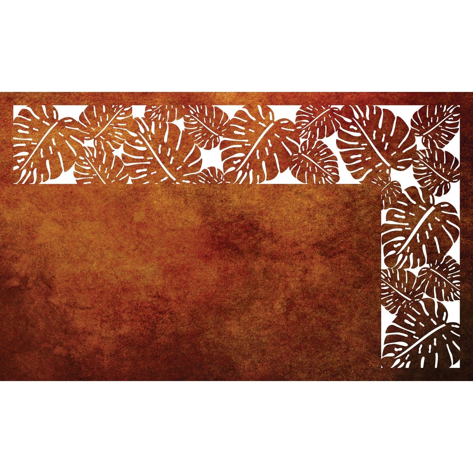 Balustrade Panel - Monstera