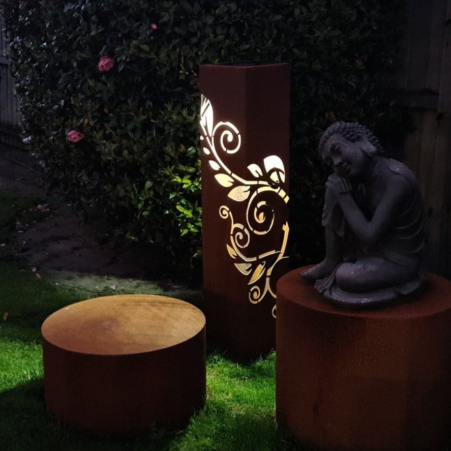 Solar Lantern - Outdoor Metal Art Sculptures 