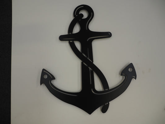 Powder Coated ANCHOR - Wall Art  ** Clearance **